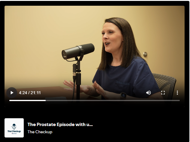 The Prostate Episode with urology Nurse Practitioner Cassi Fiscus Video 21 min
